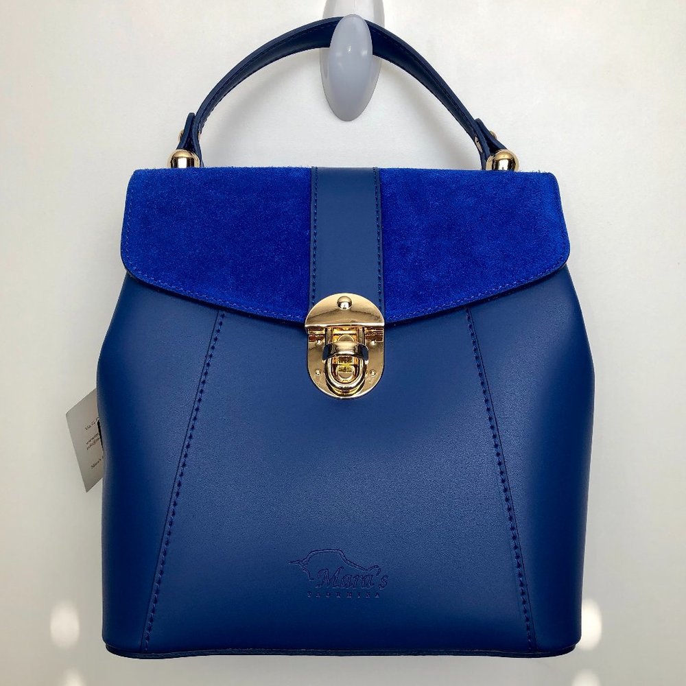 Italian Leather Convertible Crossbody